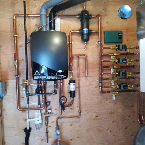 Installation by Velocity Plumbing & Heating Ltd., Revelstoke, BC. Tel: 250.837.8511 